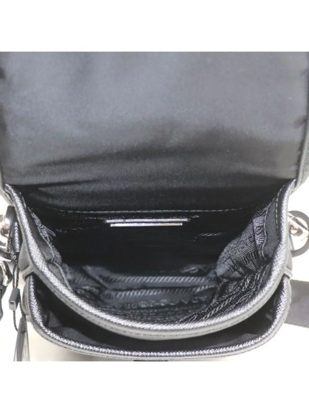 Prada Tessuto Shoulder Bag Black
